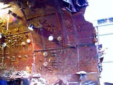 К141 в ДОКе после подъема с грунта Погибшим подводникам К141Курск - фото 428