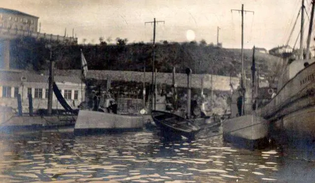 Подводные лодки Карп и Карась в Южной бухте Севастополя1915 год - фото 210