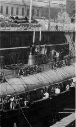 Подводная лодка Кашалот принимала участие в Великой Первой мировой войне - фото 222