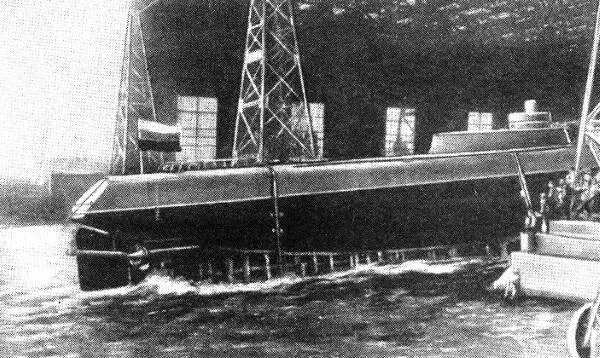 Минный заградитель Краб Спуск на воду 12 августа 1912 года Подводная лодка - фото 248