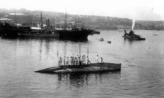 Подводная лодка Лосось Севастополь 1912 год - фото 272