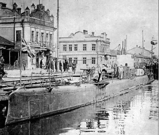 Подводная лодка Политрук Нерпа Одесса 1920е годы После модернизации - фото 398