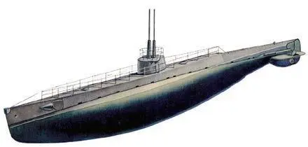 Подъем флага на подводной лодке АГ21 3 февраля 1931 года Подводная - фото 458