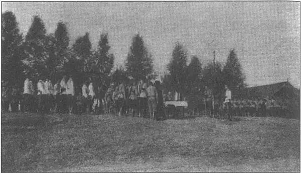 Перед отправлением в Корею Бивак в Корее В Корее в июле 1904 года - фото 19