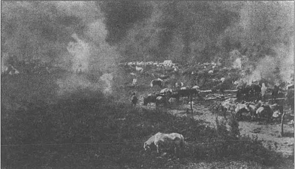Бивак в Корее В Корее в июле 1904 года Казаки в корейских соломенных - фото 20