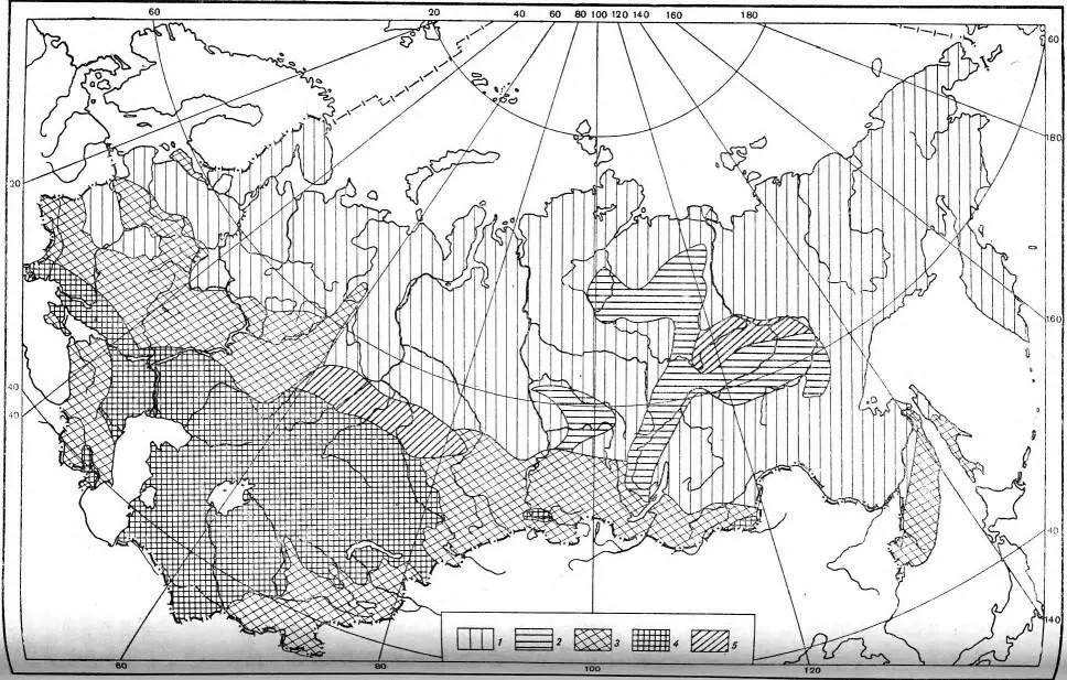 Рис 24 Геохимические классы озерных вод 1 кислые и нейтральные - фото 36