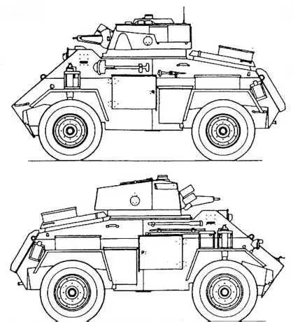 Fox Mk I ТАКТИКОТЕХНИЧЕСКИЕ ХАРАКТЕРИСТИКИ БРОНЕАВТОМОБИЛЯ Fox Mk I БОЕВАЯ - фото 33