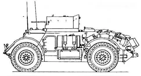 Staghound АА После высадки в Нормандии эти броневики принимали участие в - фото 41