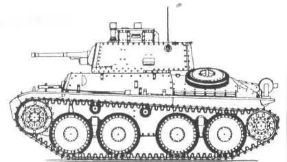 Strv m41 SII ТАКТИКОТЕХНИЧЕСКИЕ ХАРАКТЕРИСТИКИ ТАНКА Strv m41 SI БОЕВАЯ - фото 57