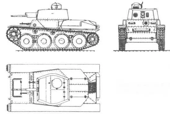 LTH прототип танка Panzerwagen 39 Легкий танк LTH разработанный - фото 62