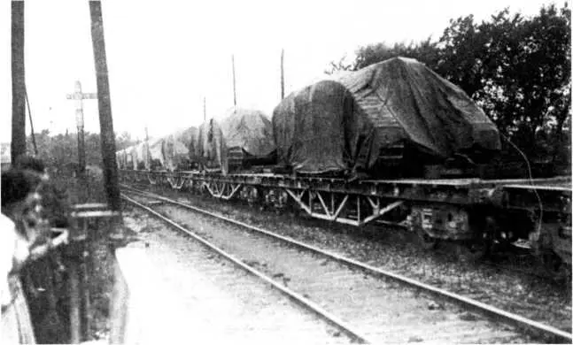 Переброска танков Mk V звезда железнодорожным транспортом Схемы - фото 43