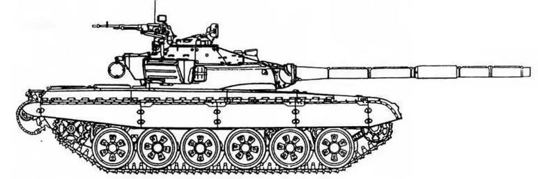 Т72Б Т72 Урал1 объект 172М1 модернизированный вариант танка Т72 - фото 28