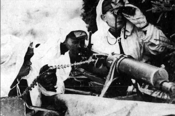 На линии Маннергейма Финский лыжник в меховой одежде Финские солдаты - фото 44