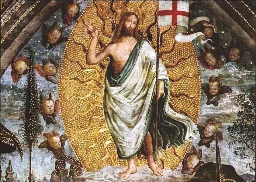 Пинтуриккьо Бернардино ди Бетто ди Бьяджо около 14541513 Воскресение - фото 26