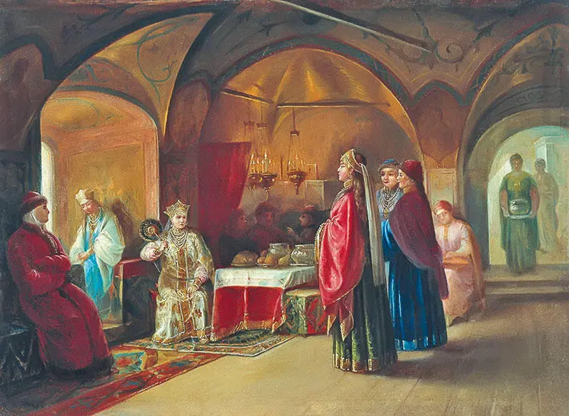 М П Клодт Терем царевен 1878 г В борьбе на западных границах со шведами - фото 58