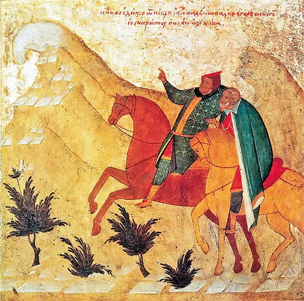 Сон Ивана Калиты клеймо иконы Митрополит Петр с житием Значение этой - фото 82