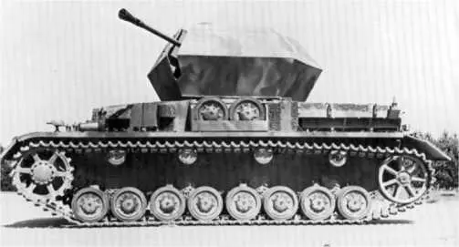 Cерийная самоходная зенитная установка Оствинд вверху и внизу 1944 год - фото 152