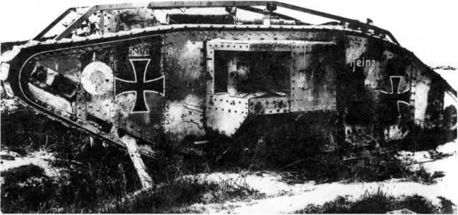 Трофейный британский танк Mk IV самец Beutepanzerwagen IV в составе - фото 86