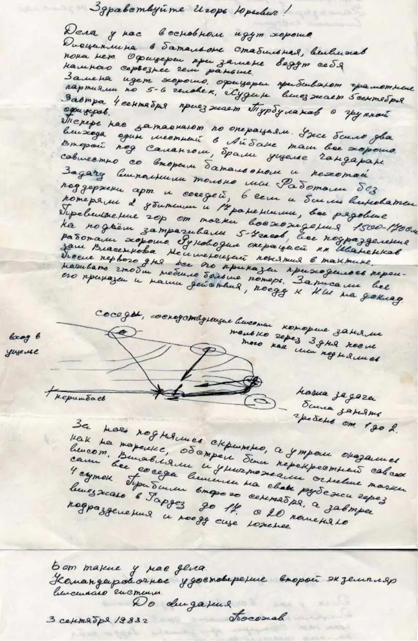 эо В начале ноября прилетел командир 15 БРСПН подполковник Стекольников и - фото 241