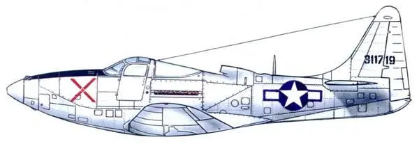 P63F на испытаниях 1945 г P63C5 на трассе АЛСИБа 1945 г P63C5 сов - фото 3