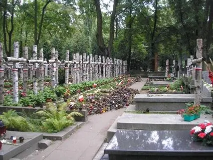 Белые кресты на польском кладбище фото А Петрова Если в одном творческом - фото 10