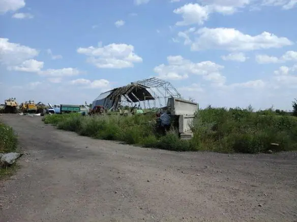 В степи изза засухи бушуют пожары Недавно неподалёку от нас разорвалась - фото 29
