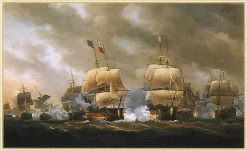 Николас Покок Сражение в бухте Киберон 1812 г Орден Святого Людовика - фото 41