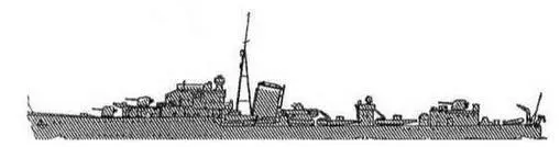 Эскадренный миноносец серии J 1939 г Наружный вид Чертежи общего - фото 24