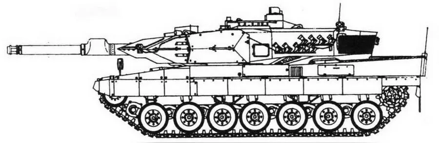 Leopard 2А5 Первый серийный танк Леопард 2 был передан бундесверу 25 октября - фото 27