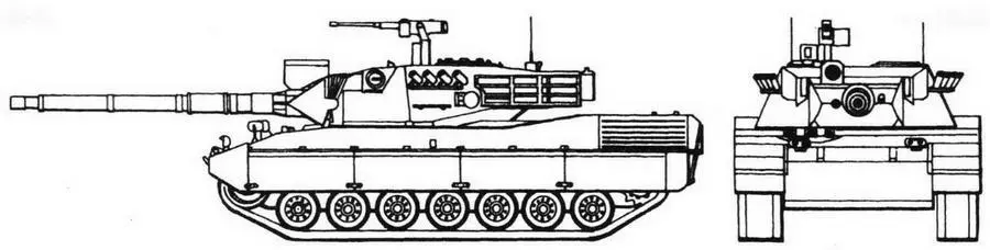 OF40 ТАКТИКОТЕХНИЧЕСКИЕ ХАРАКТЕРИСТИКИ ТАНКА OF40 Мк 1 БОЕВАЯ МАССА т - фото 38