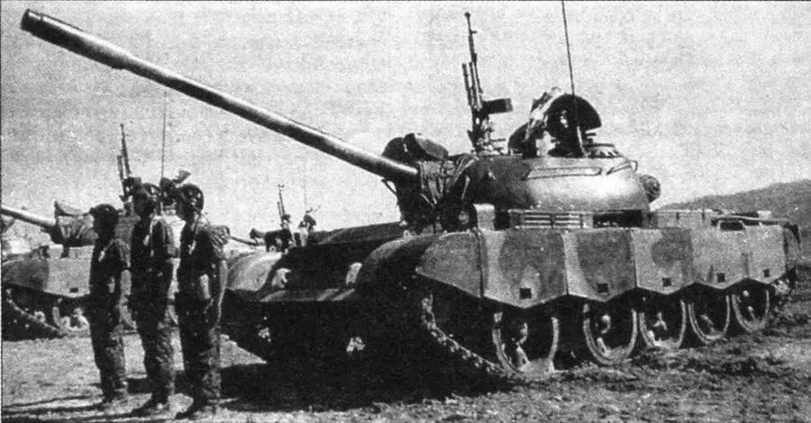 Основной боевой танк Typ 69II армии Таиланда Башня несколько измененной - фото 43