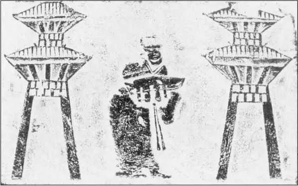 Рис 5 Чиновник стоящий между башнями городских ворот Для того чтобы вселить - фото 14