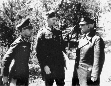 1941 год Восточный фронт Вильгельм Канарис с офицерами Абвера Неразлучные - фото 29