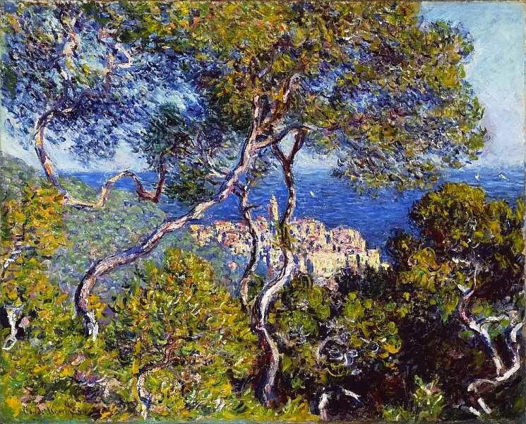Клод Моне 18401926 Бордигера 1884 Холст масло 648x813 Моне был далек - фото 36