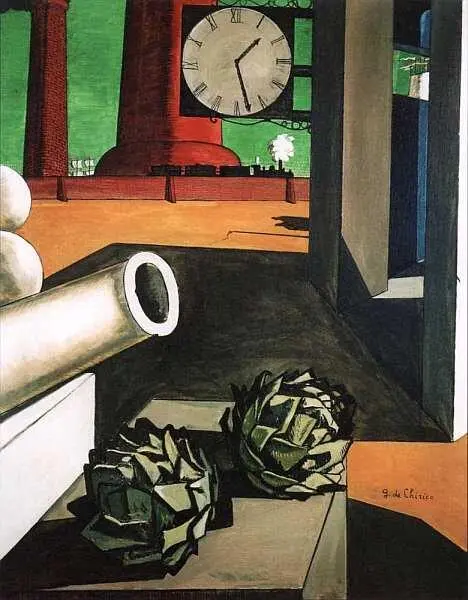 Джорджо де Кирико 18881978 Завоевание философа 19131914 Холст масло - фото 66