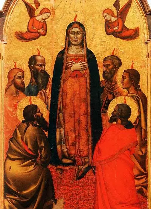 Орканья Андреа ди Чоне ди Арканджело около 1308до 1368 Мадонна с - фото 10