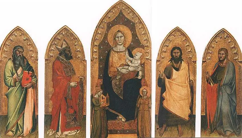Орканья Андреа ди Чоне ди Арканджело около 1308до 1368 Мадонна с - фото 11
