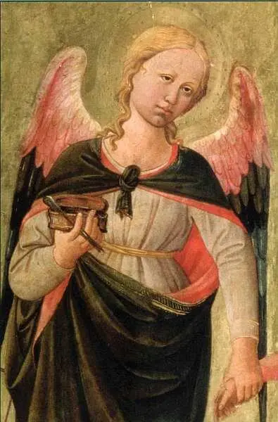 Доменико ди Микелино Три архангела и Товий Около 1465 Фрагмент Спинелло - фото 18