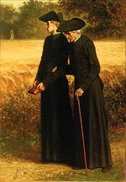 Шарль де Гру 18251870 Сожаления 1855 Холст масло 41x29 Мастер - фото 59
