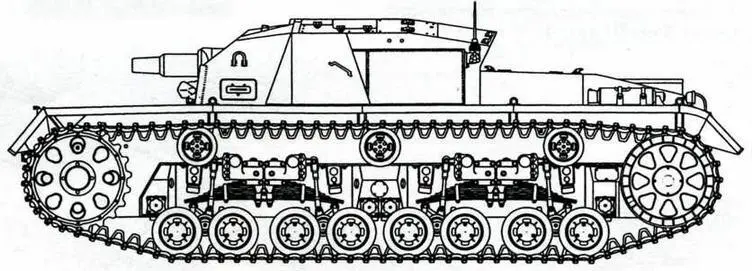 StuG III нулевая серия StuG III Ausf А StuG III AusfB первые 8 машин - фото 3