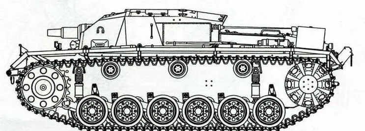 StuG III Ausf А StuG III AusfB первые 8 машин StuG III AusfB - фото 4