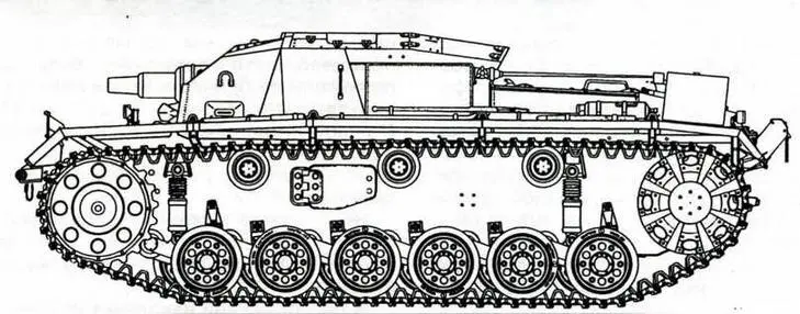 StuG III AusfB первые 8 машин StuG III AusfB StuG III AusfE В 1937 - фото 5