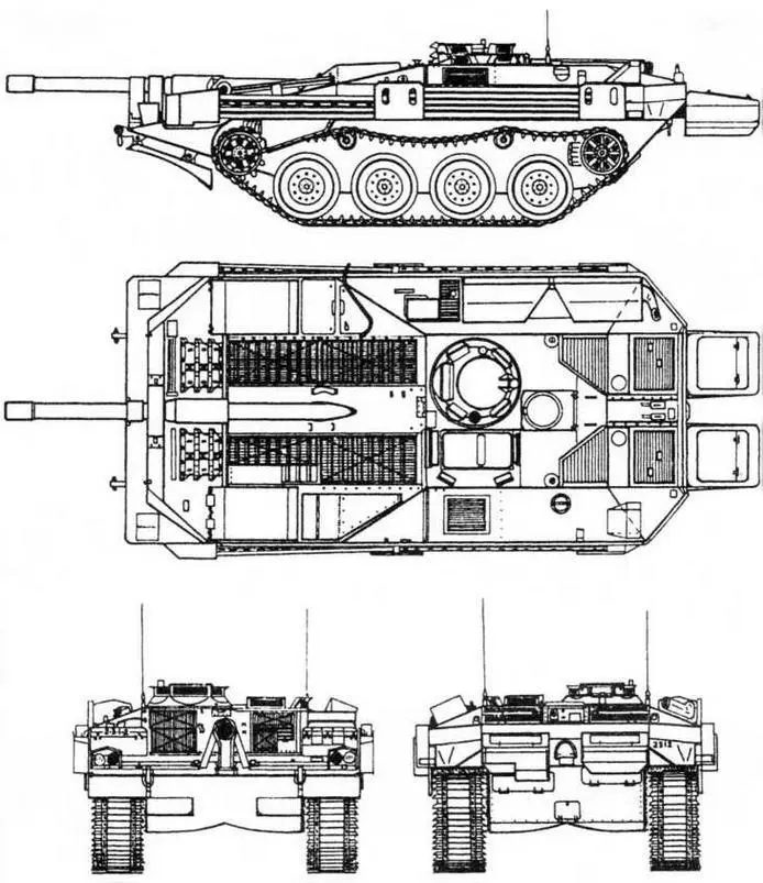 Strv103В На базе узлов и агрегатов танка Strv103 создана и выпущена в - фото 47