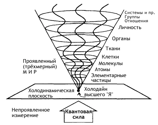 Рис 12 Пути прохождения квантовой силы Болезнь Сначала болезнь входит в - фото 15