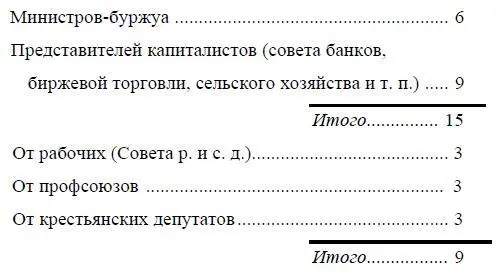 Кроме того входят еще министры военный и труда и 3 от кооперативов Как видим - фото 4