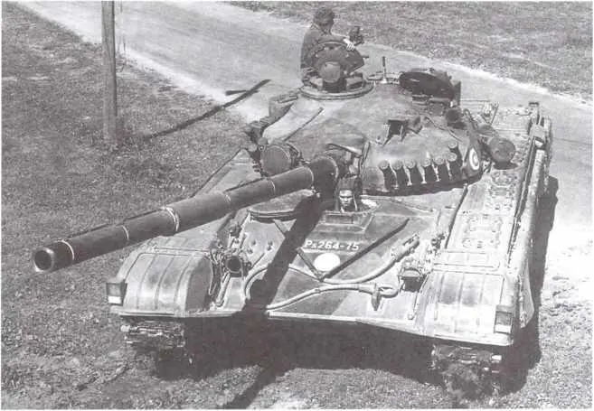 Танк Т72М1 финской армии Лето 1986 года Югославская версия - фото 110