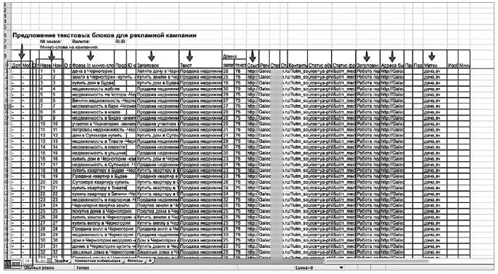 Пример заполненного шаблона Excel Остальные ячейки оставляй нетронутыми Если - фото 14