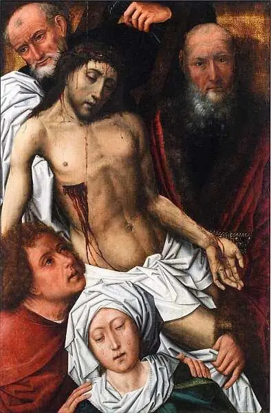 Колин де Котер около 14501391540 Снятие с креста Конец XVначало XVI века - фото 9