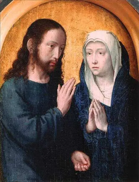 Герард Давид около 14601523 Прощание Марии с Христом 14901495 Дерево - фото 9
