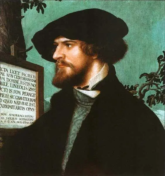 Ганс Гольбейн Младший 149714981543 Портрет юриста Бонифация Амербаха 1519 - фото 20